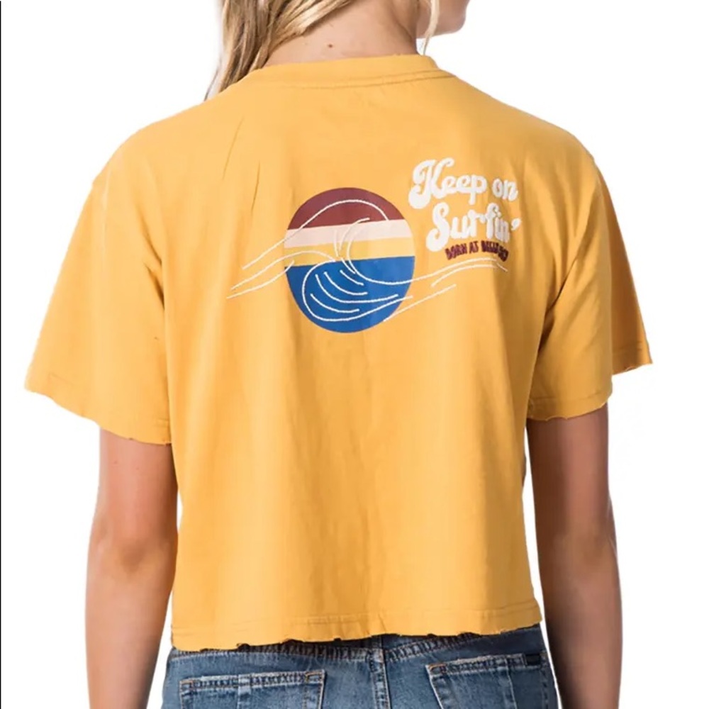 🌴🌼RIP CURL- KEEP ON SURFIN CROP TOP🌼🌴 - Picture 5 of 13